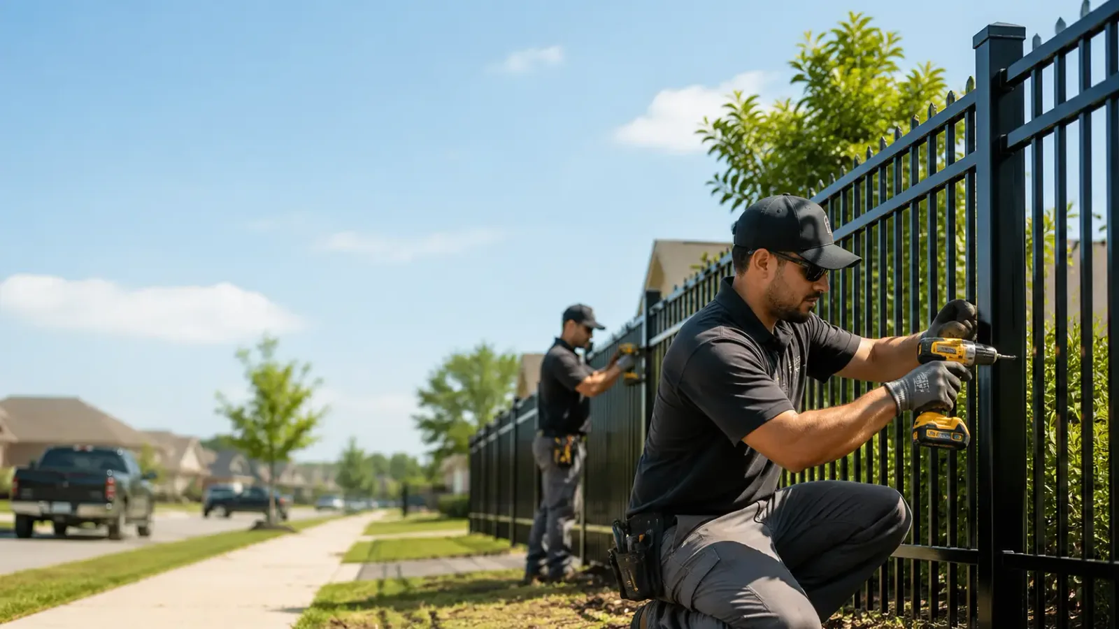 Metal Fence Installation in Gardner, IL